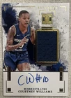 COURTNEY WILLIAMS 2025 Panini Impeccable Elegance On Card Auto Patch /49 LYNX
