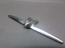Vintage Chrome Hood Trunk Body Emblem - Model - 6 12 Vintage Chrome Hood Trunk Body Emblem - Model - 6 12