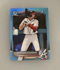 2025 Bowman Draft #BDC-124 Conor Essenburg 1st Prospect Base Skyblue BJST