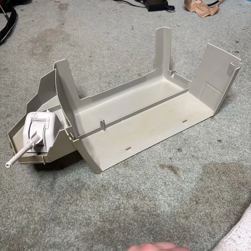 Vtg 1985 USS Flagg Superstructure Stern Hull Gi Joe Playset with Turret M4055