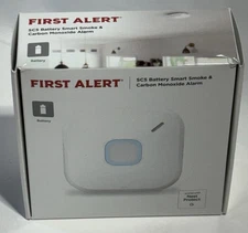 First Alert - Smoke and Carbon Monoxide Detector Hardwired White, NEW
