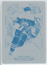 2025-26 O-PEE-CHEE Mattias Janmark RETRO PRINTING PLATE 1/1