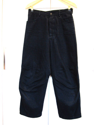 Forme d`Expression 5 Pocket Hose Baggy Jeans 42 High Waist dunkelblau Top Owens