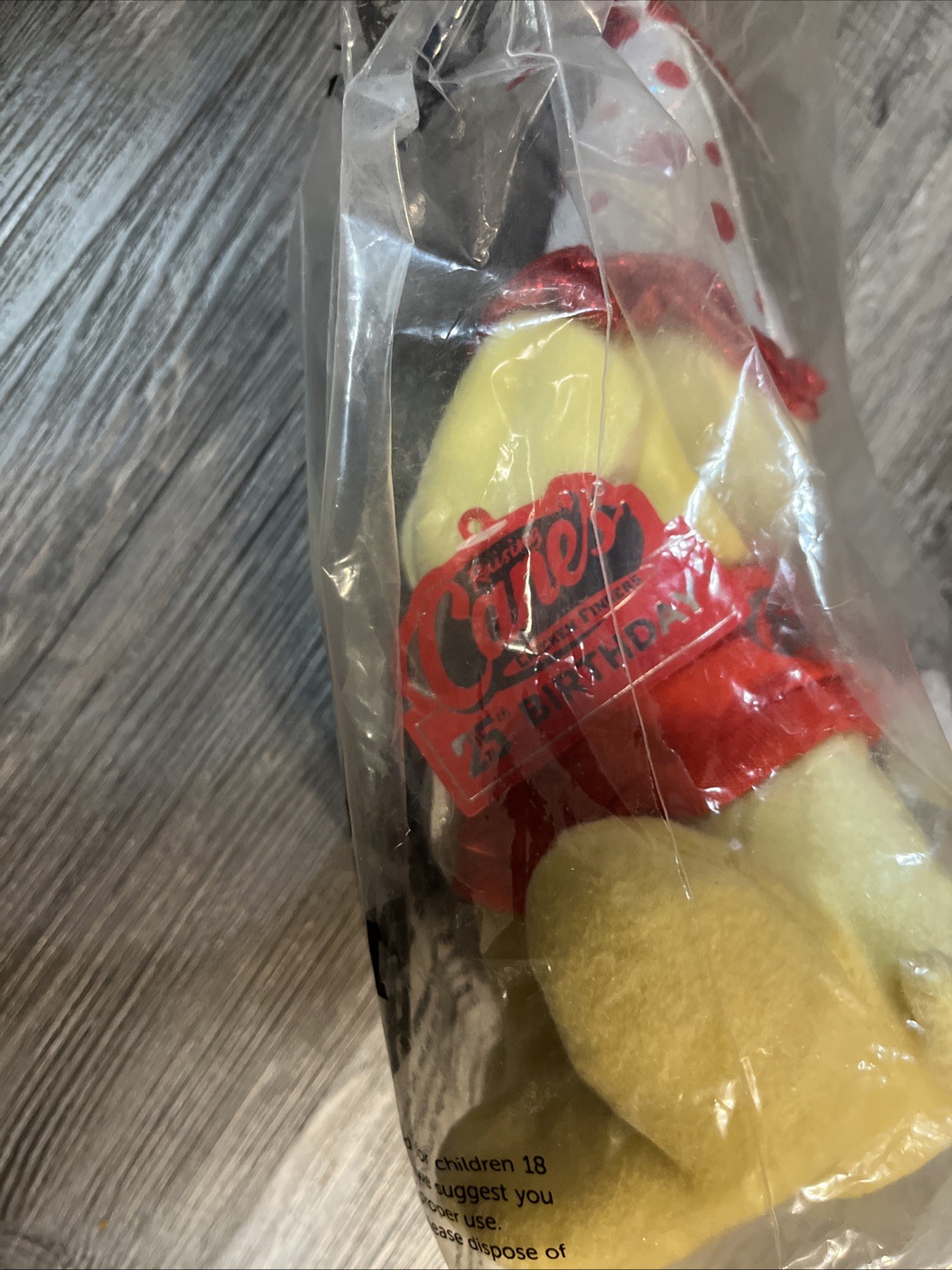 Raising Canes 25th Birthday  Limited Edition Dog Plush Puppy 2022 NEW