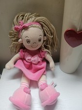 RESERVED AURORA Beautiful Rag Doll Pink Soft Plush Toy Pink13" 88