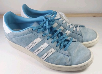 Adidas x Human Made Campus Gears Futuristic Teenagers Blue Suede Men 11 - FY0731