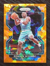 2021-22 Panini Prizm Bismack Biyombo #195 Orange Ice