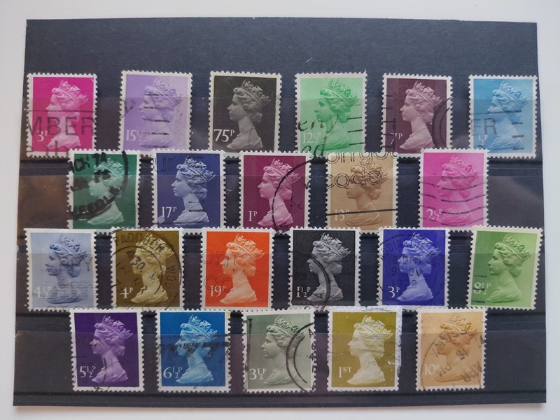 1971 UK of GB and Northern Ireland Stamps(Queen Elizabeth II),Used,NH,NG