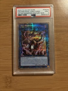 Unchained Soul Lord of Yama (Quarter Century Secret Rare) DUNE-EN049
