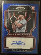 2022 Panini Prizm Rookie Blue Donut Circle /50 Tyler Gilbert #RA-TG Auto RC