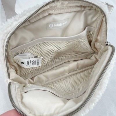 Lululemon Lunar New Year Rabbit Sherpa Belt Bag Cream Bunny Easter
