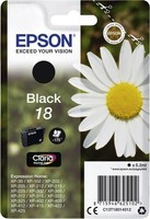 Epson T1801 Bk 18 Schwarz Tintenpatrone Neu