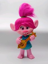 Trolls Poppy Doll Singing Guitar Hasbro DreamWorks Girls Just Wanna 11  tall B