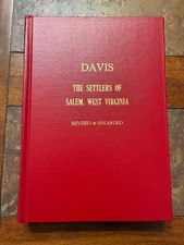 Genealogy Book "Davis The Settlers of Salem, West Virginia"