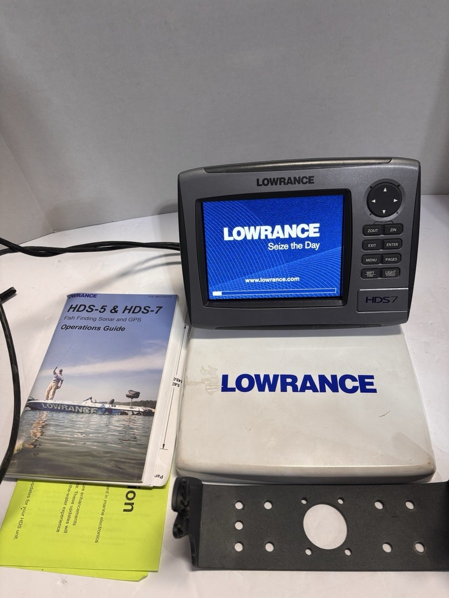 LOWRANCE HDS-7 魚探 7インチ Lowrance HDS 7 Gen 1 USA Fishfinder + GPS Chartplotter Perfect