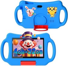 Kids Tablet 7'' Android 12 for Kids 4GB 32GB Parental Control Educational Games