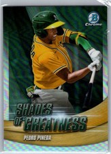 2022 Bowman Chrome - Shades of Greatness Pedro Pineda #SG-27 (RC)