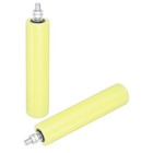 2Pcs Slide Gate Guide Roller 8" Nylon Sliding Gate Support Assembly, Yellow