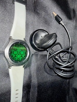 Samsung Galaxy SM-R800 46mm Bluetooth Version Smartwatch Silver Released In 2018