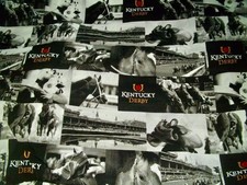 KY Derby "Day a the Races"  • 4 Yds • by Fabric Springs Creative •  NOS • RARE