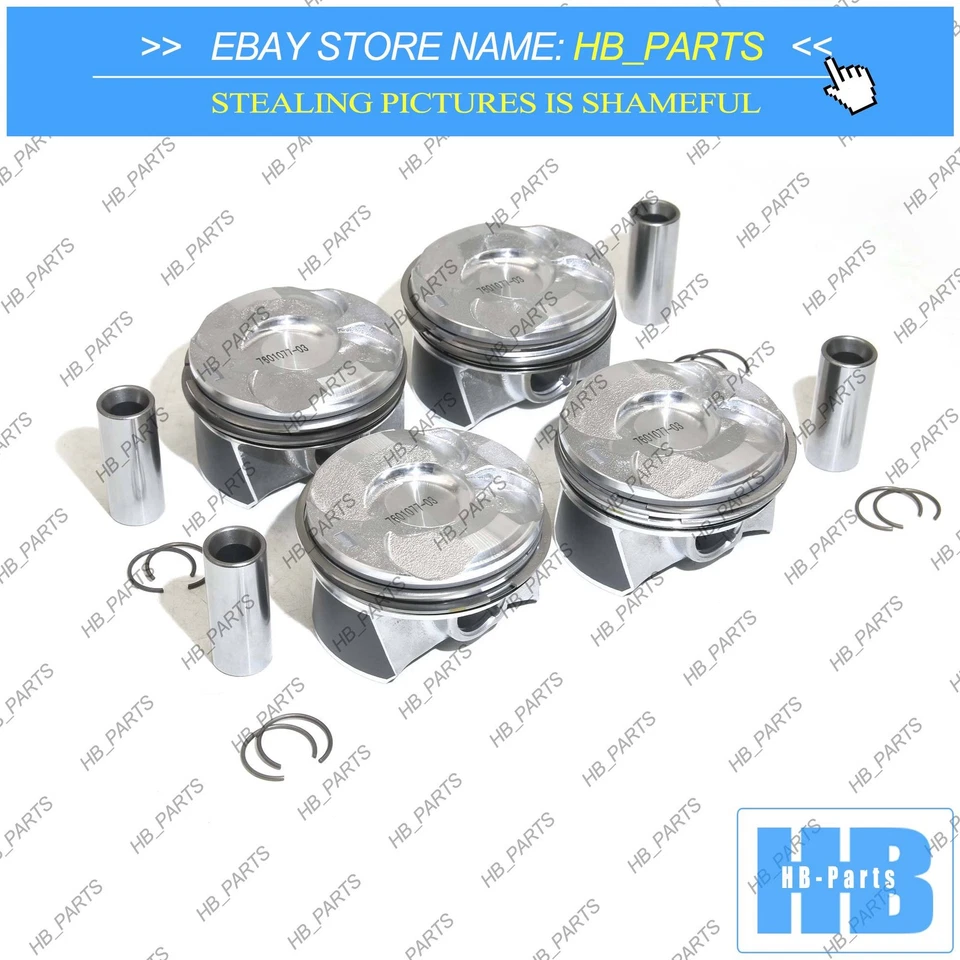 活塞戒指套装适用于宝马 118i 116i Mini Cooper S R56 R55 F21 F20 N13 N18 1.6T — 第 3/4 张图片