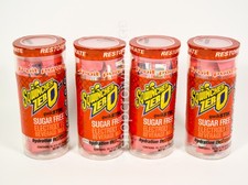 4 Sqwincher Zero FRUIT PUNCH Electrolyte Replenishment 10 Sticks 40 Total 1.1oz