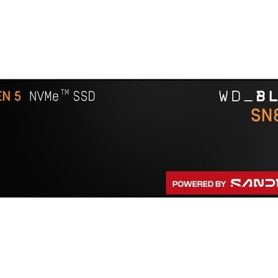 SSD WD Black 1TB SN8100 NVME M.2 PCI Express WDS100T1X0M PCIe 5.0 x4