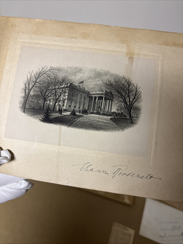 FRANKLIN & ELEANOR ROOSEVELT SIGNED 1935 LETTER Whitehouse Letters Autograph FDR - Picture 18 of 24