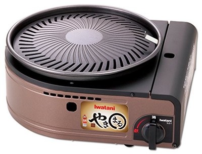 Iwatani Portable Gas Stove Yakimaru Smokeless Yakiniku Grill Yakiniku Stove BBQ