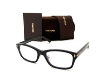 Tom Ford FT5724-B 001 Black / Blue Block Clear 56mm Eyeglasses TF5724-B