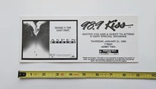 ORIGINAL 1993 ASPEN EXTREME MOVIE SCREENING TICKET POWDER 8 SKIING FILM PROMO