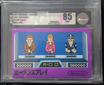 Hogan's Alley Famicom NES VGA 85 Brandneu Sealed 1984 Nintendo Japan