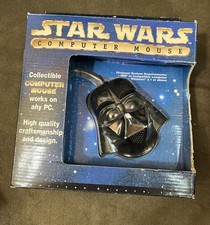 STAR WARS DARTH VADER PC WIRED COMPUTER MOUSE NIB