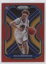 2020-21 Panini Prizm Red Prizm 56/299 Nico Mannion #293 0s3