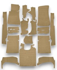 Teppichsatz Teppich für Mercedes W126 SE Gummi Absatzschoner beige (Schlinge) Teppichsatz Teppich für Mercedes W126 SE Gummi Absatzschoner beige (Schlinge)
