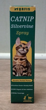 Catnip Silvervine Spray For Cats , 100 Natural Dual-Plant Formula 2 fl. oz.