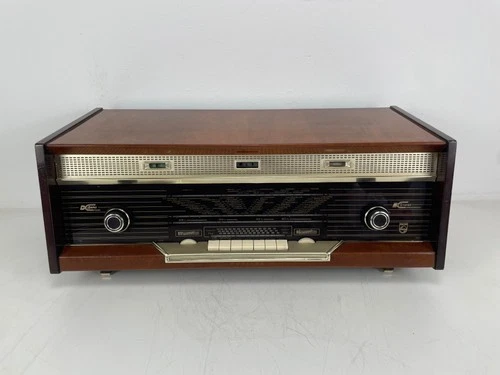 Philips - B7X94A - Tube Radio - Bi-Ampli - Serviced (Cleaned/Tubes Replaced)