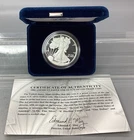 2008 W Proof Silver Eagle - Box & CoA