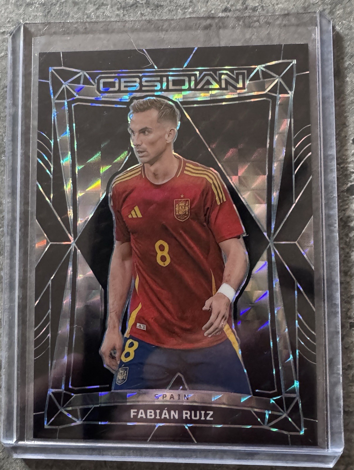2024-25 Panini Obsidian Soccer Fabian Ruiz 1/1