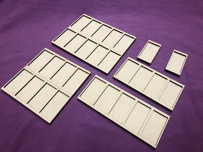 Warhammer Alte Welten. Kavallerie Umbauschalen 25x50mm auf 30x60mm. Multi Option