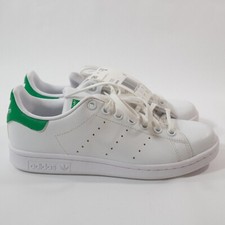Adidas Stan Smith White Green Youth M20605 Size 5.5 Read Description