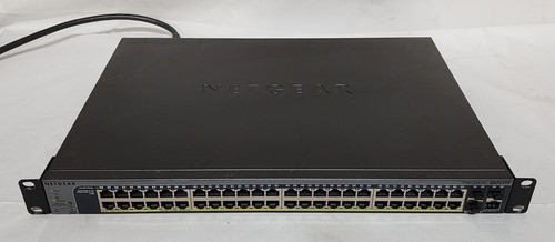 Netgear ProSafe GS752TP V1H1 ~ 48-Port Gigabit Managed PoE Switch with 4 SFP - Picture 2 of 12