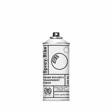 Spray.Bike Transparent Paint - Clear Acrylic Varnish - Satin/Gloss 400ml Can
