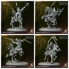 3D Printed Archvillain Games Miranil Gladehunter Gladeborn - Trials of Kernunos