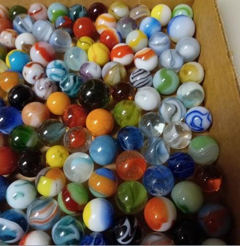 Found Some Old Marbles ⭐ Lot of 30 Misc Random Peltier Pontil Vitro Akro Agate - Picture 10 of 12