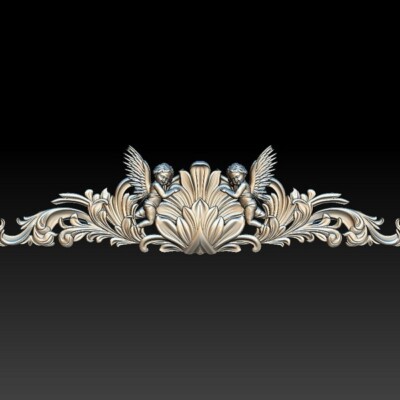 STL File Decor  744 -  Model for CNC Router Machine