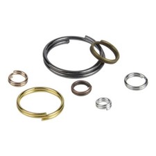 Double Loops Jump Rings - 2Layer Split Ring Connectors Jewelry Making 100-200PCS