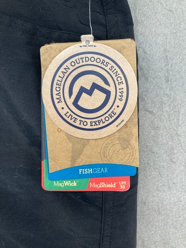Magellan Womens Pants 10 Black Fish Gear NWT MagWick Mag Shield - 第 10/18 張圖片