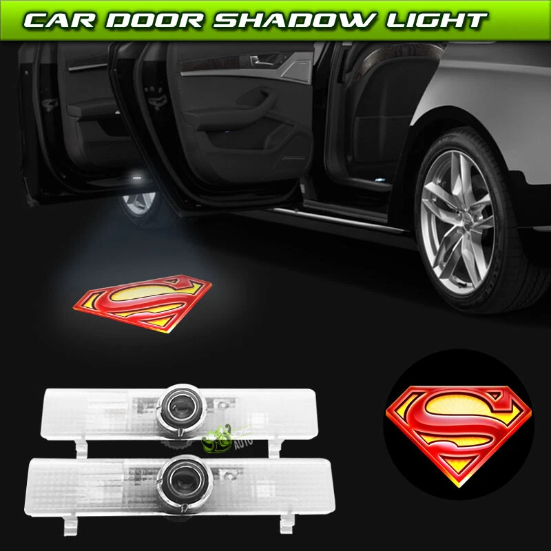 Superman car cheap door lights