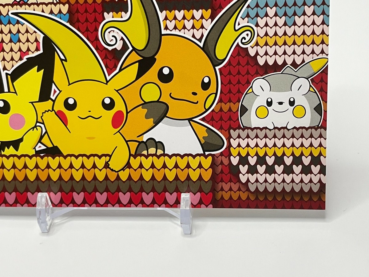②complete pokemon ART色紙　ミニ色紙　当時物 pikachu ②complete pokemon ART色紙 ミニ色紙 当時物 pikachu